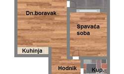 Dvosoban stan, Novi Sad, Bulevar Evrope, prodaja, 42m2, 104500e, id1006983